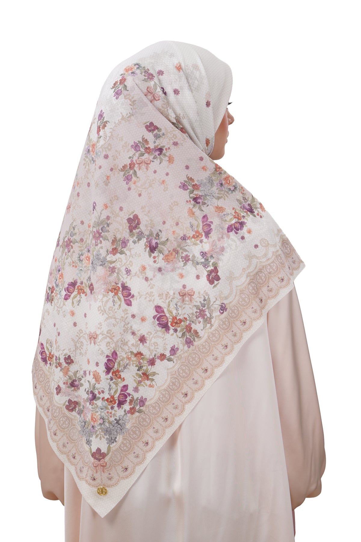 Lace Poem Series Large - Cotton