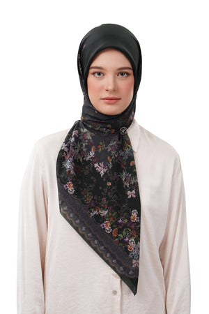 Lace Poem Series - Black