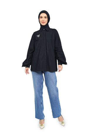 La Dolce Vita Basic Shirt - Black