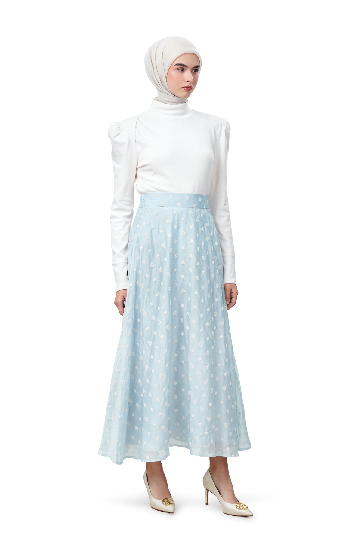 Laura Maxi Skirt - Blue