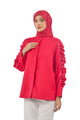 Lea Binding Shirt - Red