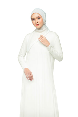 Inner Long Dress - White