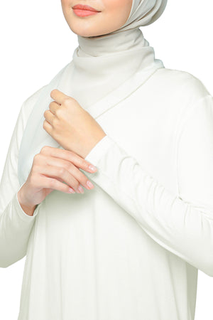 Inner Long Dress - White