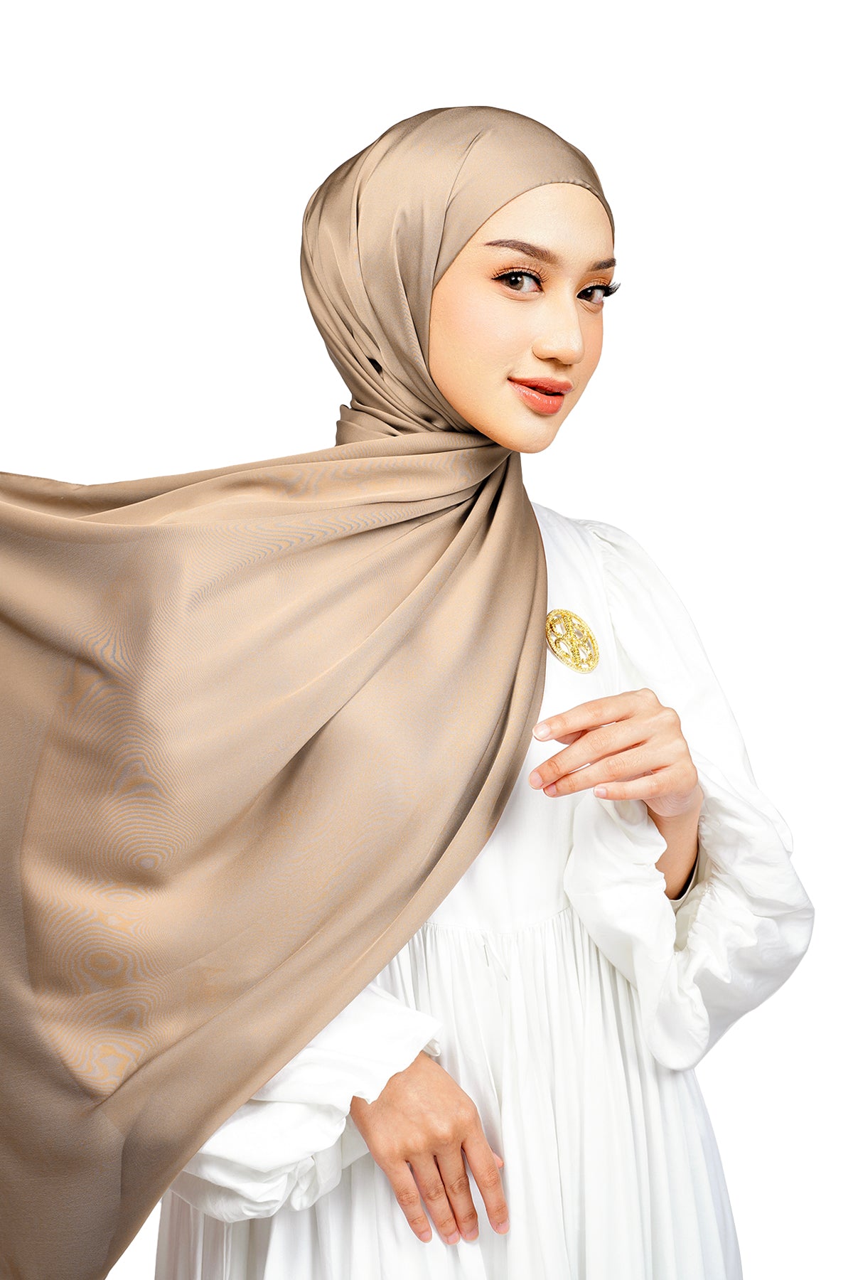 Luxe Easy Shawl - Light Taupe