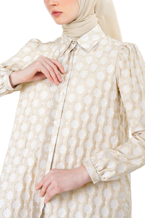Monoglam Icon Shirt - Cream