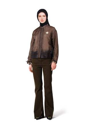Monoglam Jacket - Brown