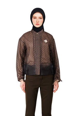 Monoglam Jacket - Brown