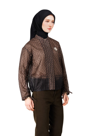 Monoglam Jacket - Brown