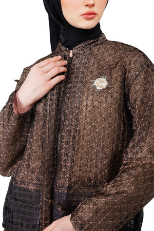 Monoglam Jacket - Brown