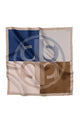 Intertwined Multiway Satin Scarf - Multicolor