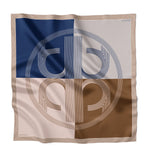 Intertwined Multiway Satin Scarf - Multicolor