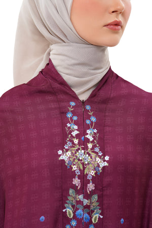 Majestica Prayer Robe - Mulberry