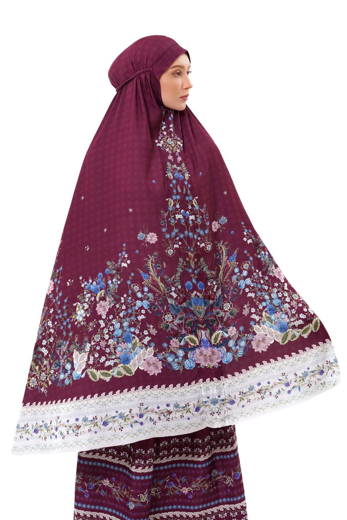 Majestica Prayer Robe - Mulberry