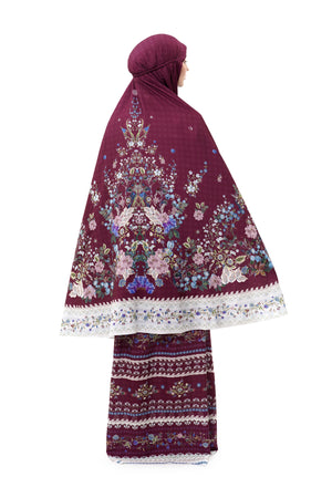 Majestica Prayer Robe - Mulberry