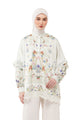 Majestica Raya Batwing Shirt - Ivory