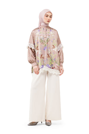 Majestica Raya Batwing Shirt - Pink