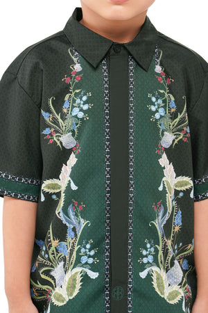 Majestica Raya Kids Shirt - Black