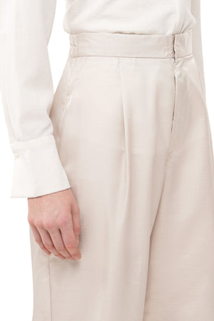 Majestica Raya Lace Pants - Cream