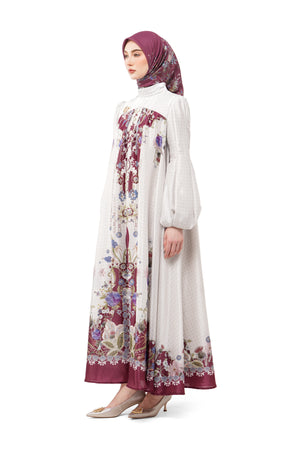 Majestica Raya Loose Dress - Ivory
