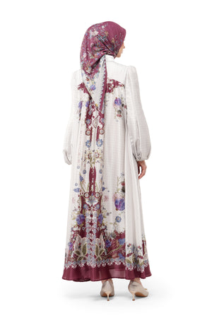 Majestica Raya Loose Dress - Ivory