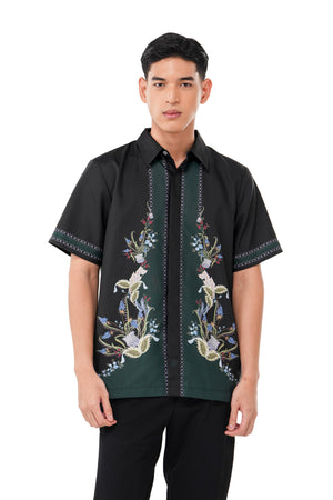 Majestica Raya Men Shirt - Black