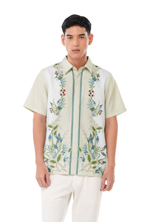 Majestica Raya Men Shirt - Cream