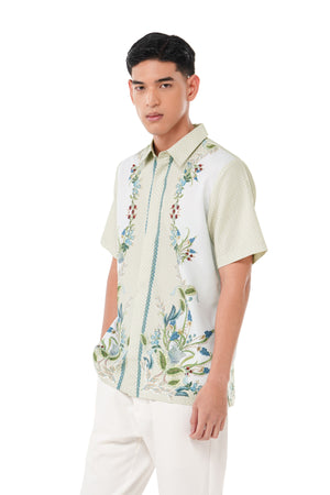 Majestica Raya Men Shirt - Cream