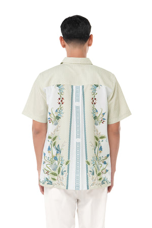 Majestica Raya Men Shirt - Cream