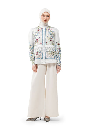Majestica Raya Puffy Shirt - Ivory
