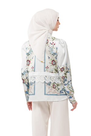 Majestica Raya Puffy Shirt - Ivory