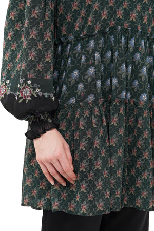 Majestica Raya Tier Top - Emerald
