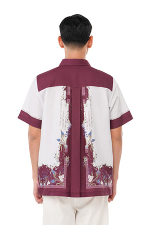 Majestica Raya Men Shirt - Maroon