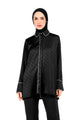 Marilyn Monogram Shirt - Black