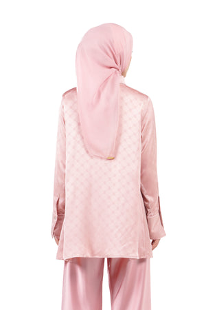 Marilyn Monogram Shirt - Pink