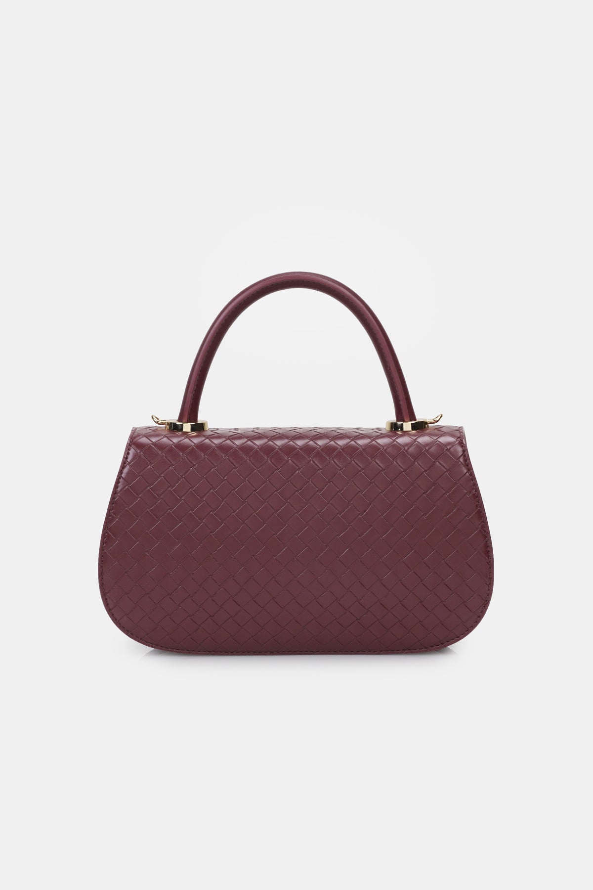 Selena Top Handle Bag - Maroon