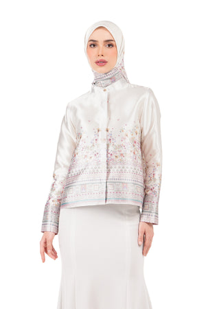 Marrakesh Crop Shirt - Ivory