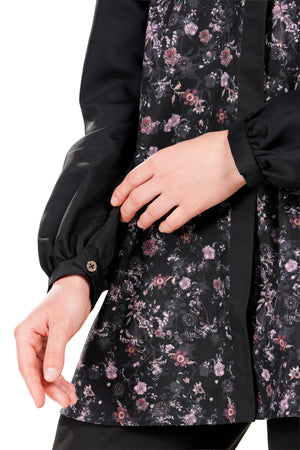 Marrakesh Puff Shirt - Black