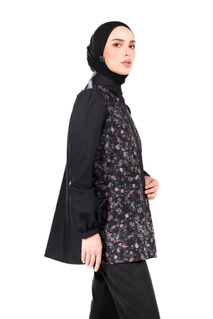 Marrakesh Puff Shirt - Black