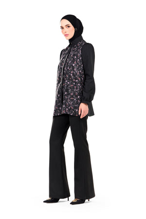 Marrakesh Puff Shirt - Black