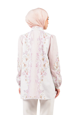 Marrakesh Puff Shirt - Pink