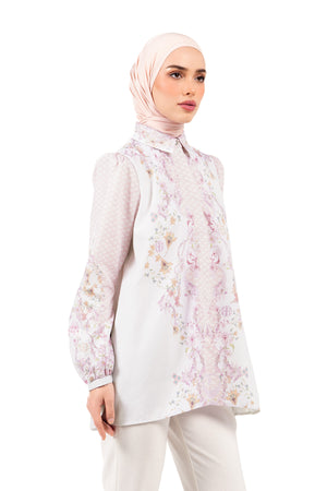 Marrakesh Puff Shirt - Pink