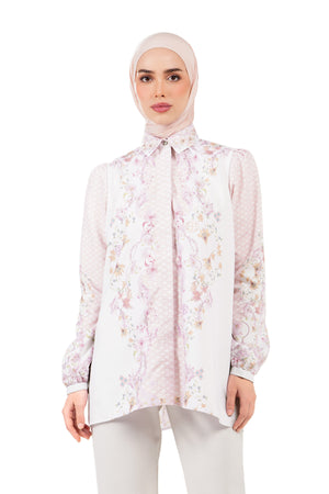 Marrakesh Puff Shirt - Pink