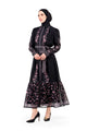 Marrakesh Ruffle Dress - Black