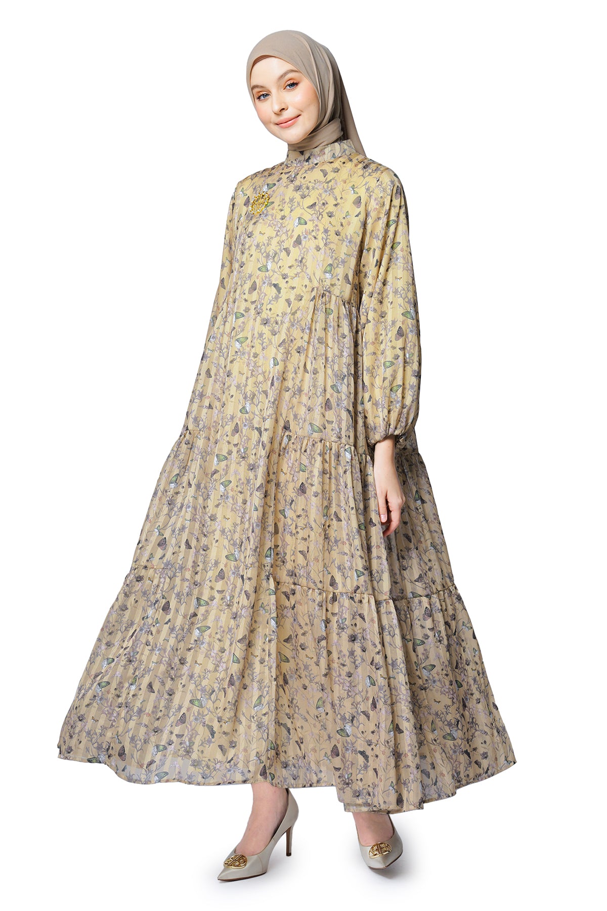 Metamorphosa Dress - Mustard