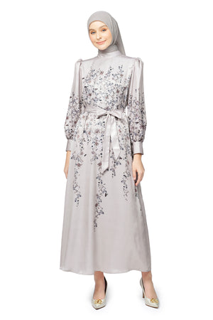 Metamorphosa Tight Dress - Ash Grey