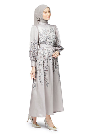 Metamorphosa Tight Dress - Ash Grey