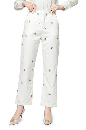 Metamorphosa Pants - White