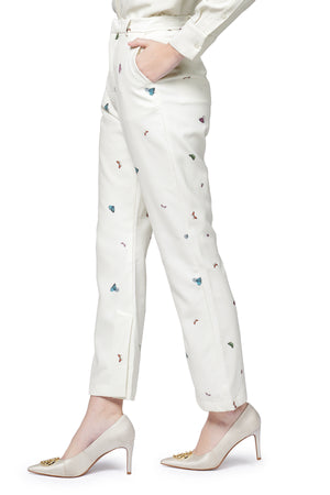 Metamorphosa Pants - White