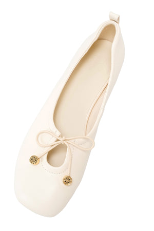 Mia Ballet Shoes - White