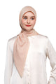 Basic Monogram Scarf - Misty Rose